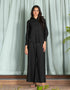 JACQUARD COLLARED BACK TALE SHIRT